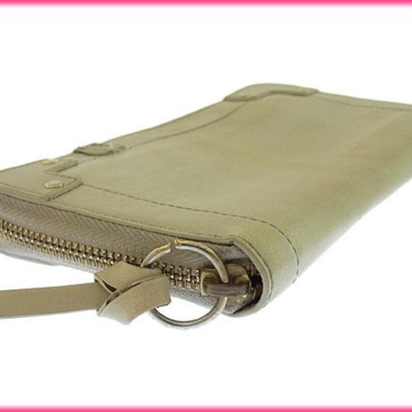 Chloe Wallet Purse Long Wallet Beige Woman Authentic Used Y896 - Picture 2 of 5